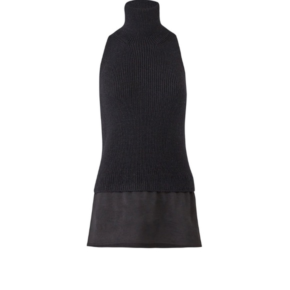 Kaufman Franco black sleeveless sweater - Picture 3 of 3